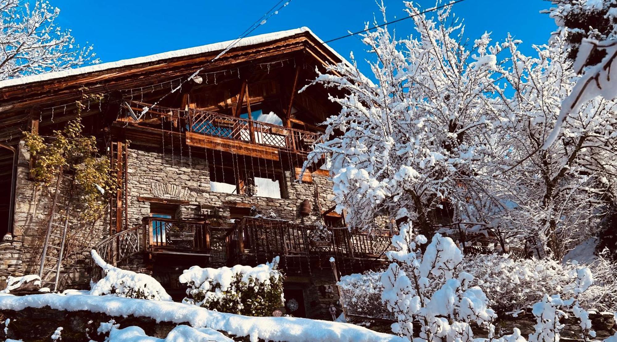 La Ferme D'Angele Bed & Breakfast Bourg-Saint-Maurice Exterior foto