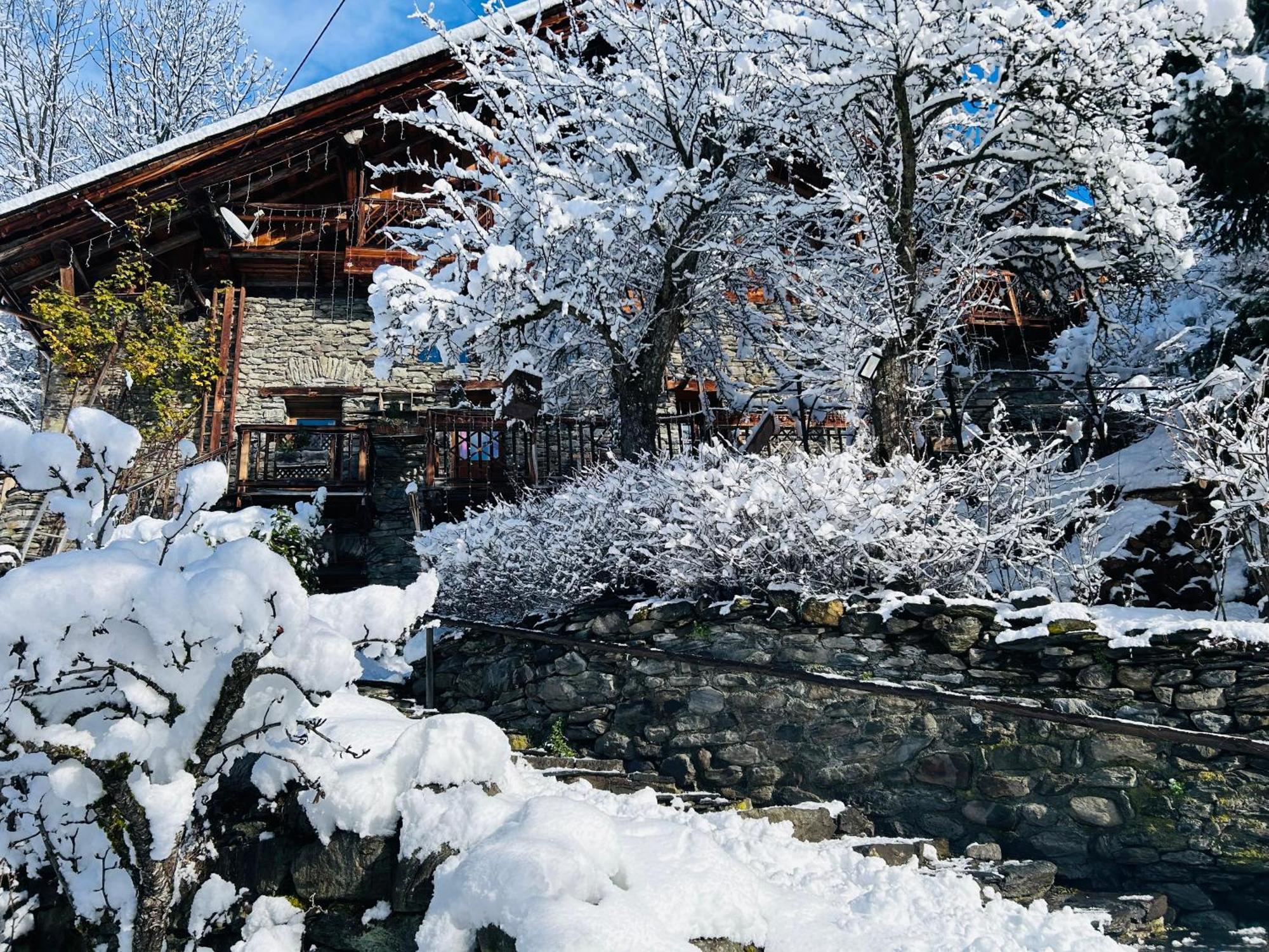 La Ferme D'Angele Bed & Breakfast Bourg-Saint-Maurice Exterior foto